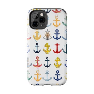 Anchors Tough Phone Cases, Brightly Colored Anchors for your Sailing and Boating Enthusiast image 8