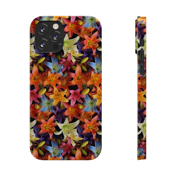 Many Colors of Lilies iPhone 12 Phone Cases