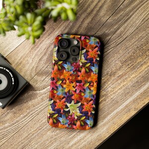 Many Colors of Lilies iPhone 15 Phone Cases image 9