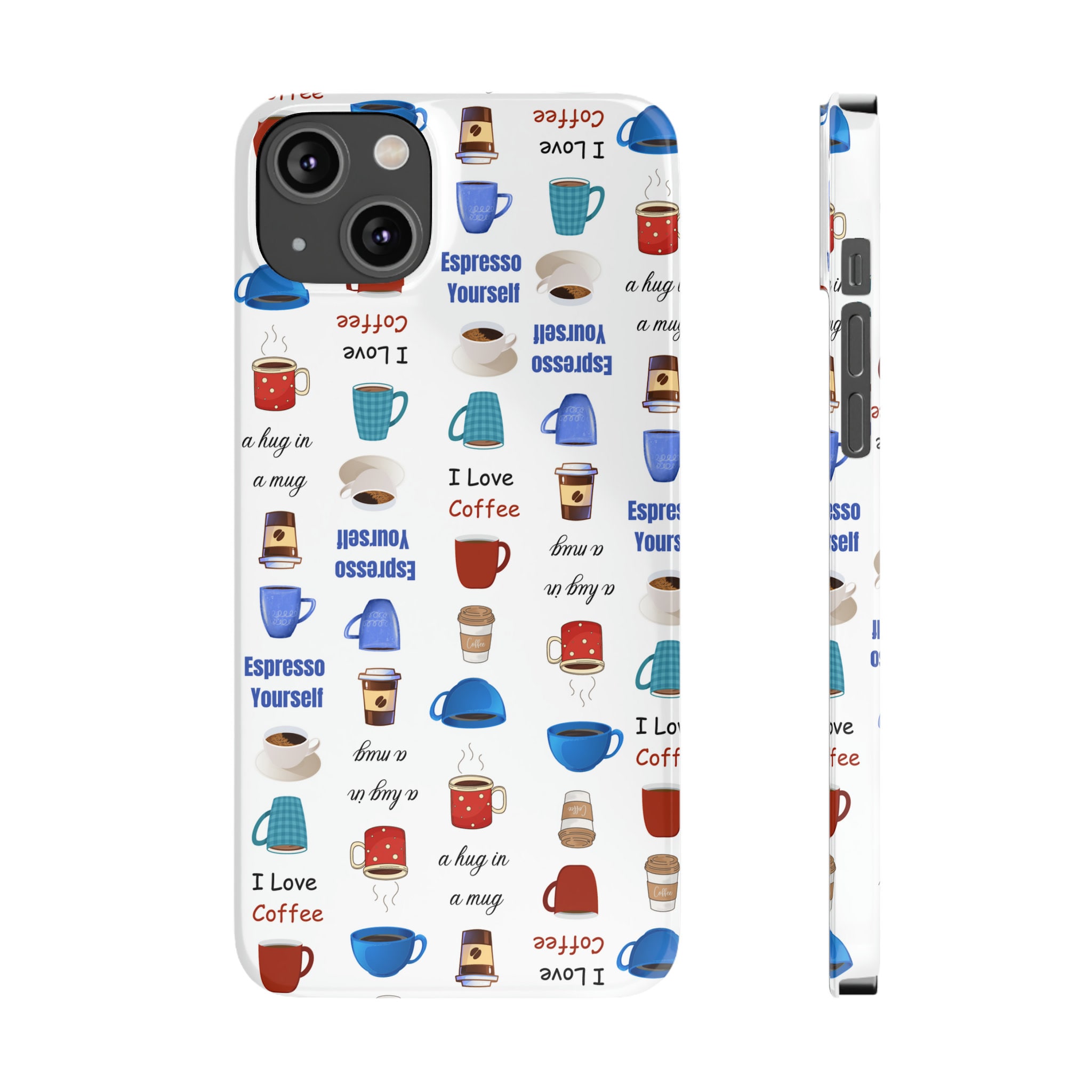 I Love Coffee iPhone 14 Phone Cases