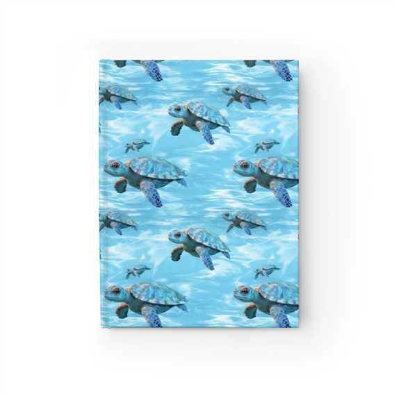 Baby Sea Turtle Blank Journal. Cute baby sea turtles for your favorite beach lover