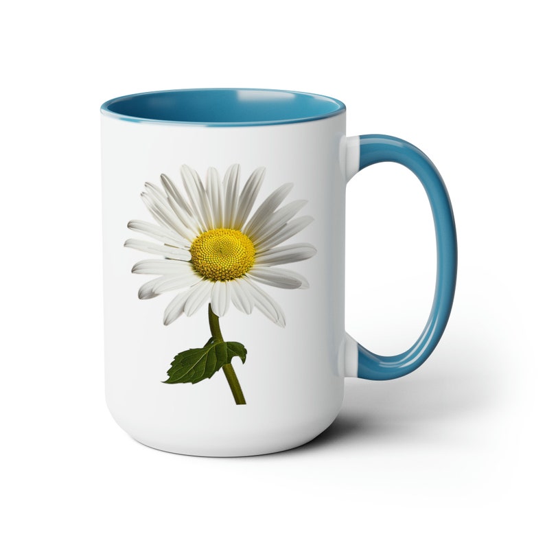 Daisy Coffee Mugs, 15oz image 8