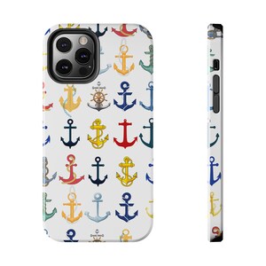 Anchors iPhone 12 cases. Brightly Colored Anchors for your Sailing and Boating Enthusiast image 8