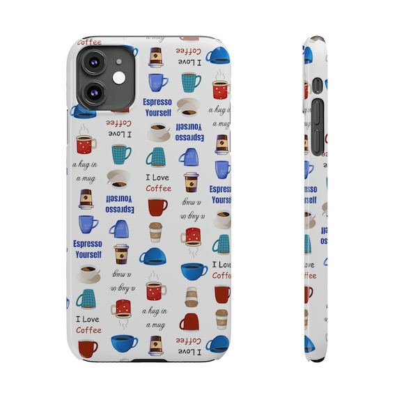 I Love Coffee iPhone 11 Phone Cases