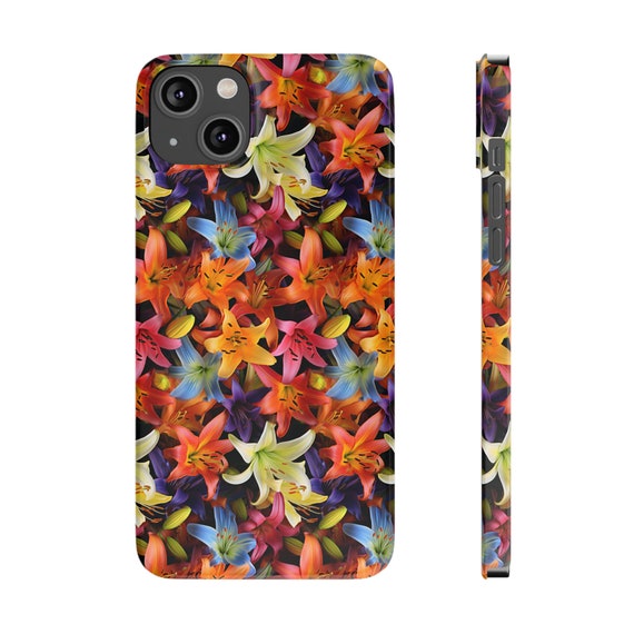 Many Colors of Lilies iPhone 14 Phone Cases