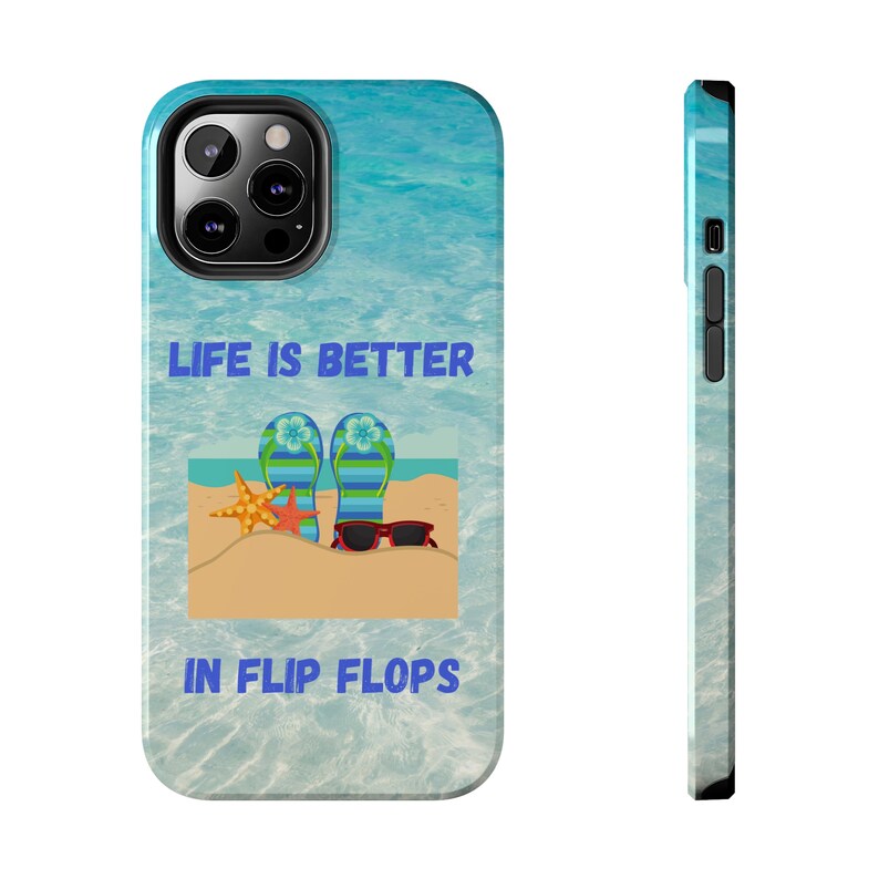 Life is Better in Flip Flops iPhone 12 Cases image 10