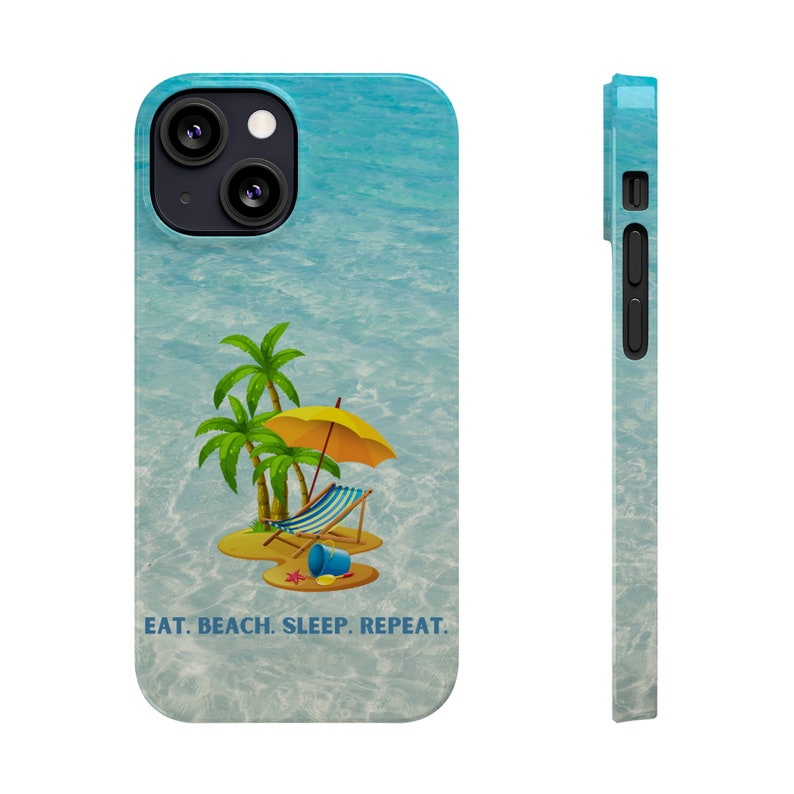 Eat. Beach. Sleep.. Repeat. iPhone 13 Phone Cases image 10