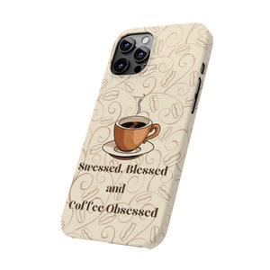 Coffee Obsessed iPhone 12 Phone Cases image 8