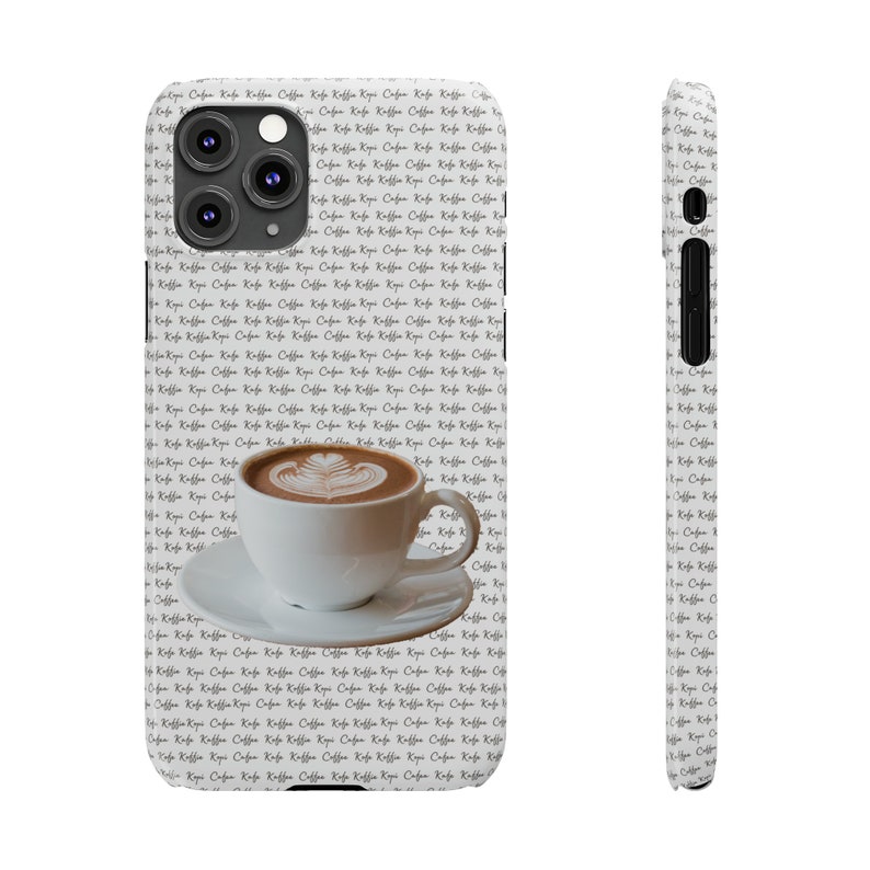 Coffee in Many Languages iPhone 11 Phone Cases image 5