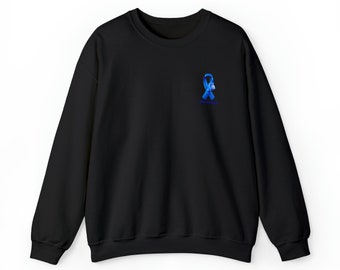 Badass Prostate Cancer Fighter Sweatshirt. Cancer awareness, cancer fighter, cancer warrior, cancer encouragement, cancer gift