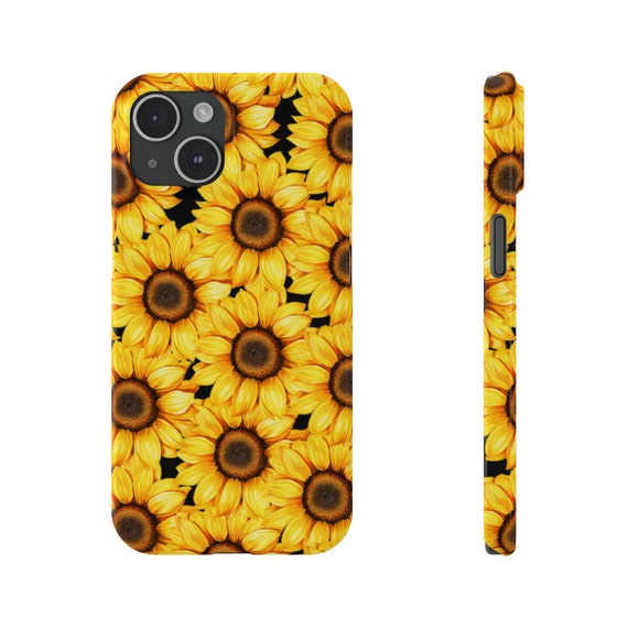 All About Sunflowers iPhone 15 Phone Cases