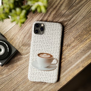 Coffee in Many Languages iPhone 11 Phone Cases image 2