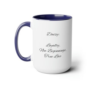 Daisy Coffee Mugs, 15oz image 2