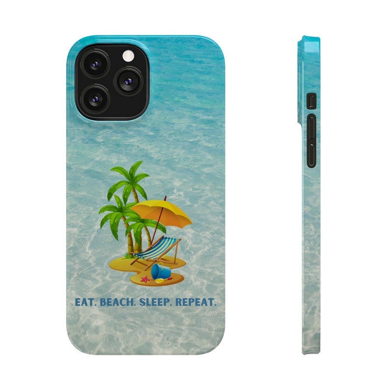 Eat. Beach. Sleep.. Repeat. iPhone 13 Phone Cases image 4
