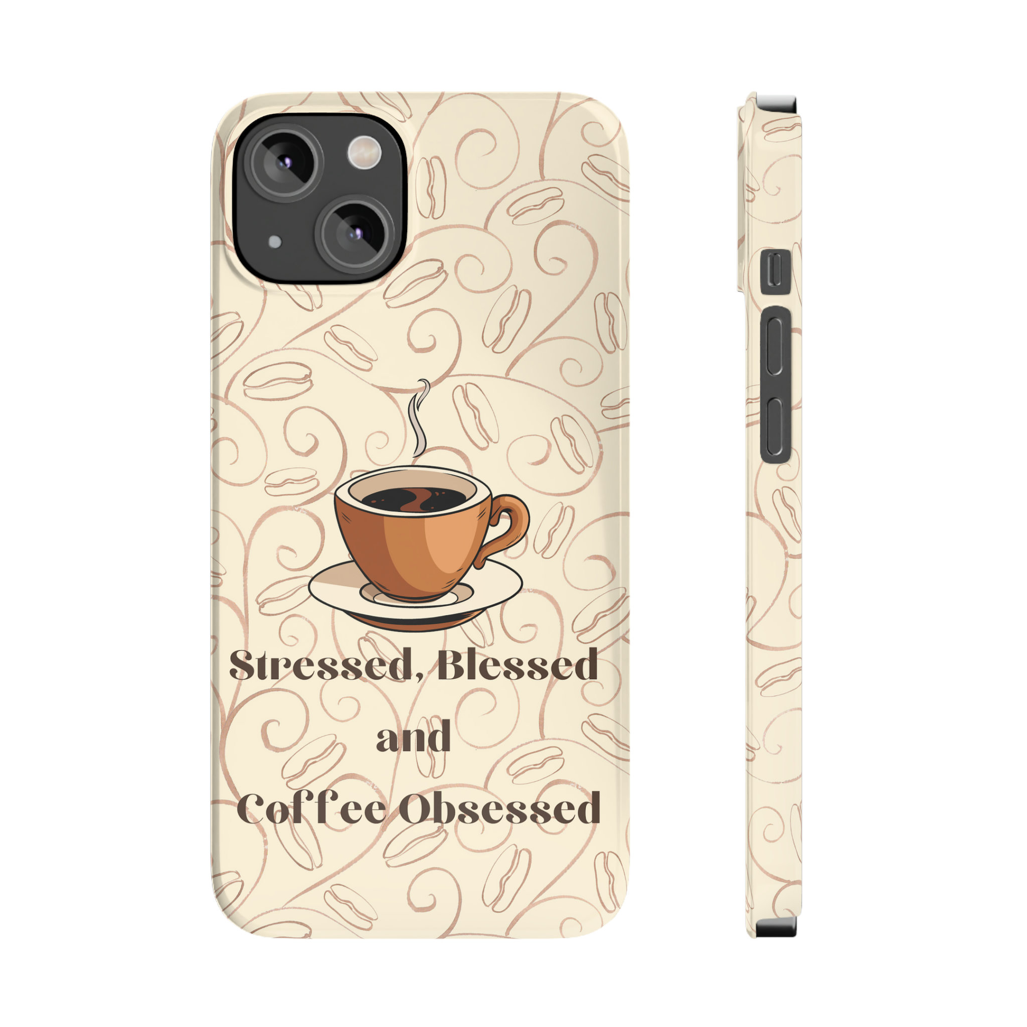 Coffee Obsessed iPhone 14 Phone Cases
