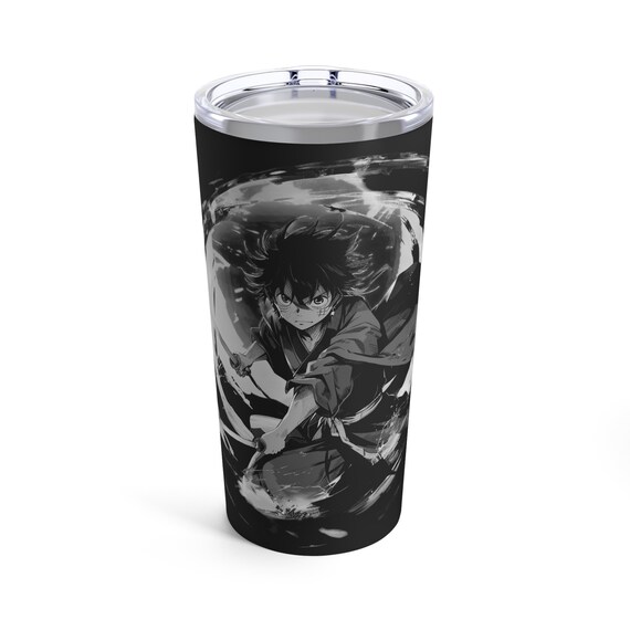 Anime-inspired hero graphic tumbler, Inspired by Anime Manga heros, this insulated cup is perfect for your anime enthusiast