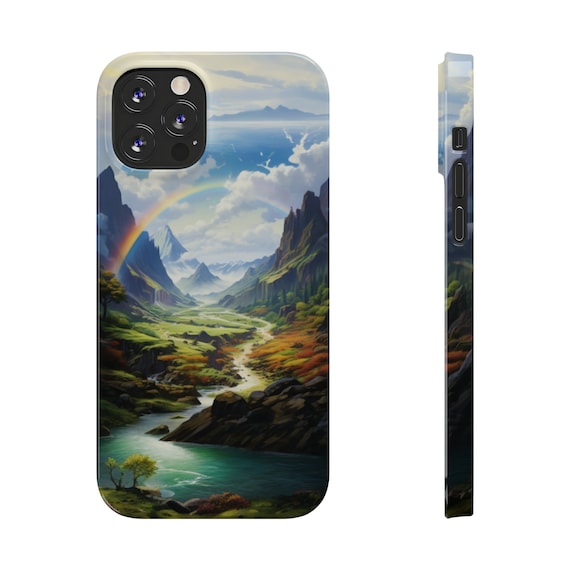 Rainbow Valley iPhone 12 Phone Cases