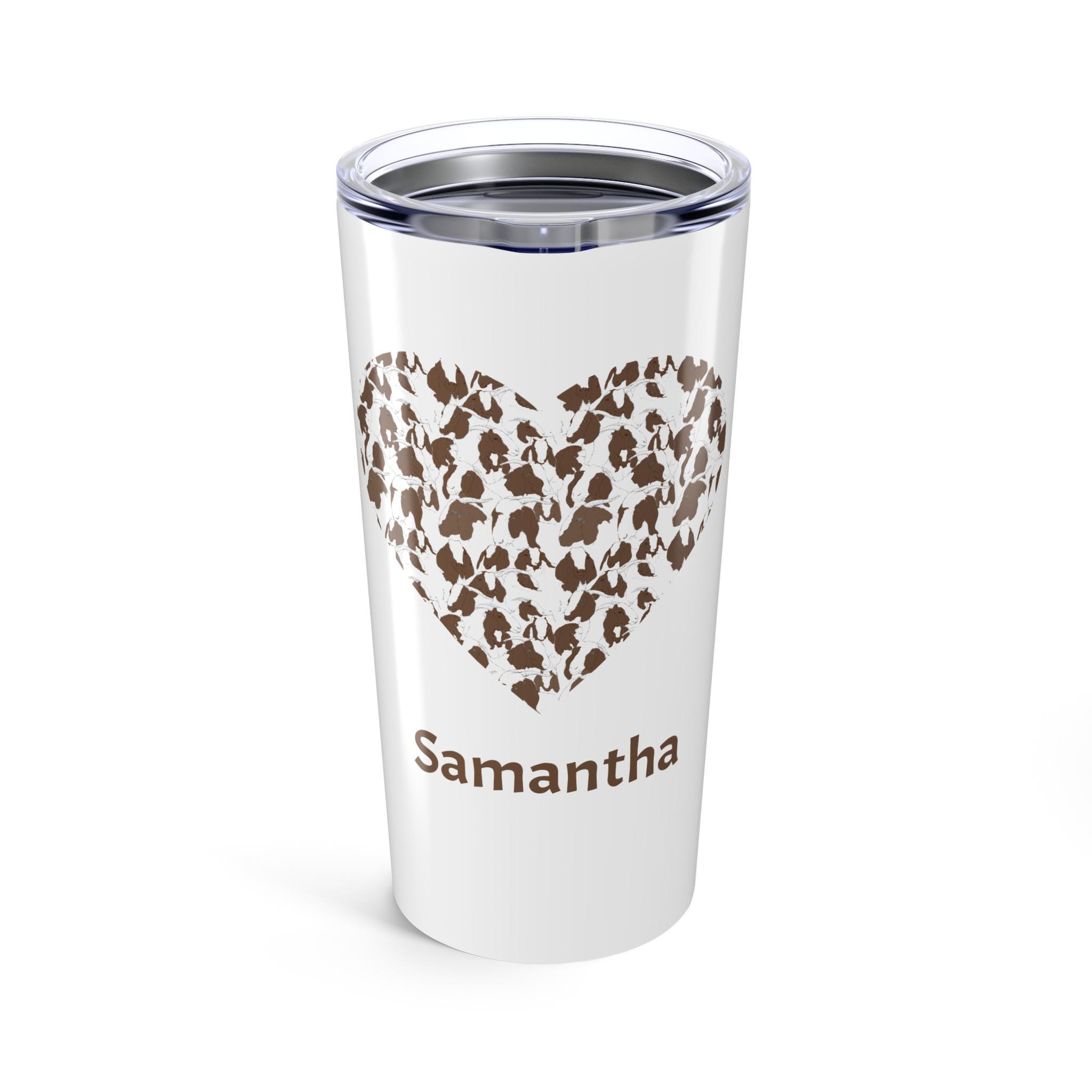 I Love Boer Goats Personalized Tumbler 20oz, Boer Goat Rancher, Custom Mug for Boer Goat Lover, Boer Goat Travel Mug, Boer Goat Mom