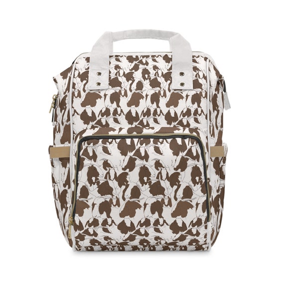 Boer Goat Tote Backpack. Perfect backpack for everyday, for Boer Goat shows and Boer Goat Moms