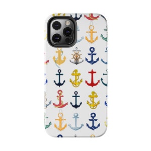 Anchors Tough Phone Cases, Brightly Colored Anchors for your Sailing and Boating Enthusiast image 5