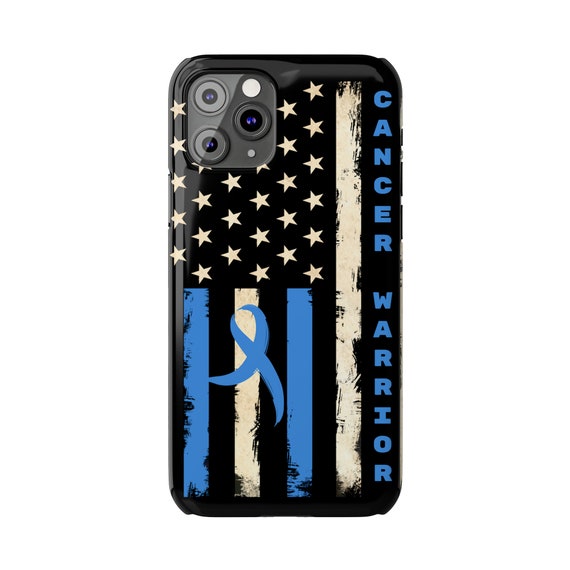 Prostate Cancer Warrior Flag iPhone 11 Cases. Cancer Awareness, Prostate Cancer iPhone case