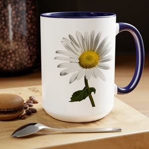 Daisy Coffee Mugs, 15oz image 3