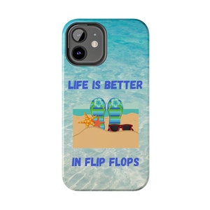Life is Better in Flip Flops iPhone 12 Cases image 7