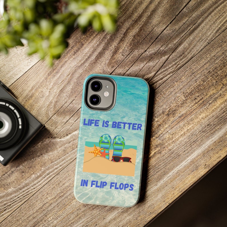 Life is Better in Flip Flops iPhone 12 Cases image 5