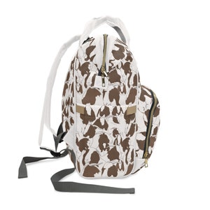 Boer Goat Tote Backpack. Perfect backpack for everyday, for Boer Goat shows and Boer Goat Moms image 4