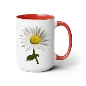 Daisy Coffee Mugs, 15oz image 10