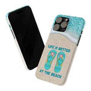 Life is Better at the Beach iPhone 15 Phone Cases image 2