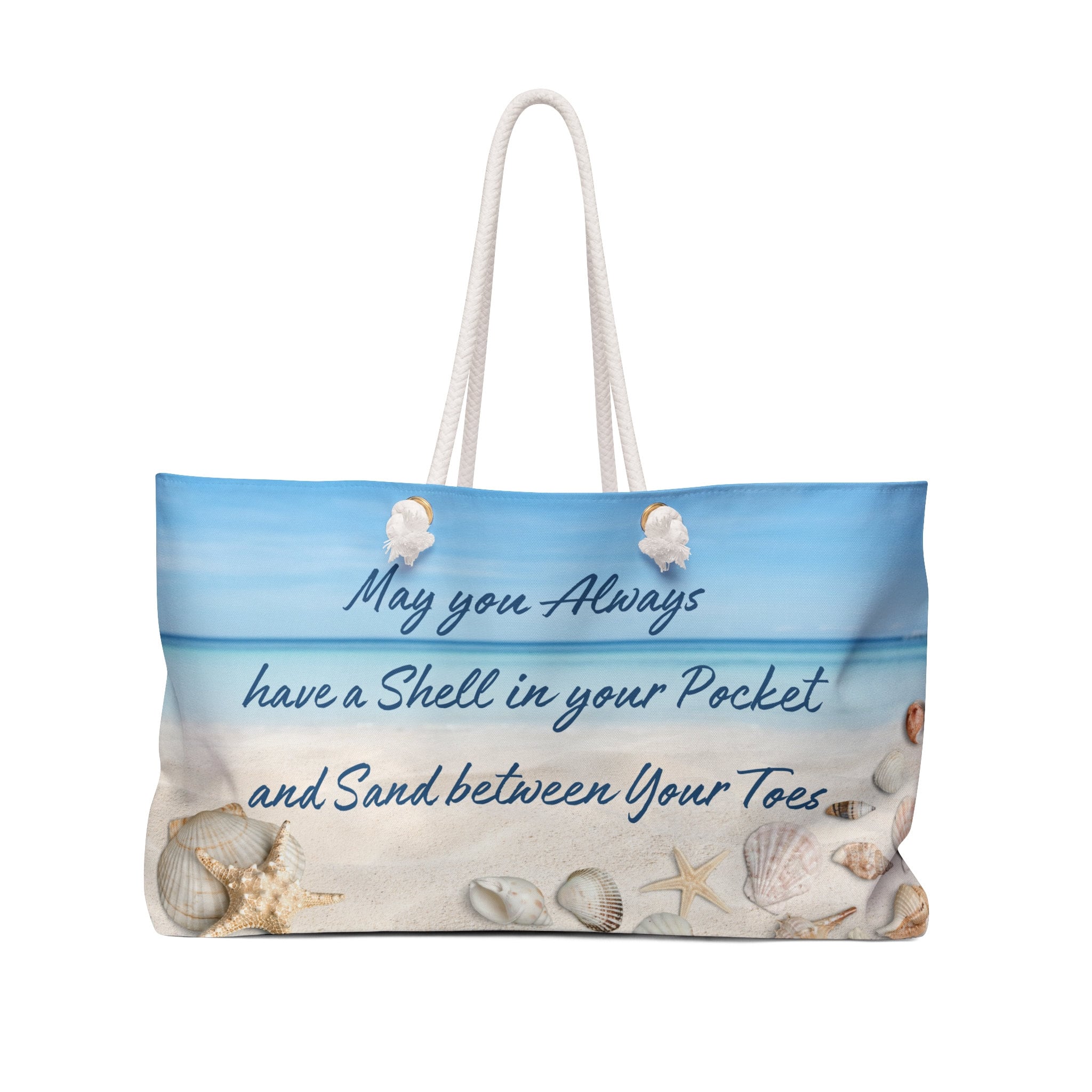 May you always have a Shell in your Pocket Oversized Tote