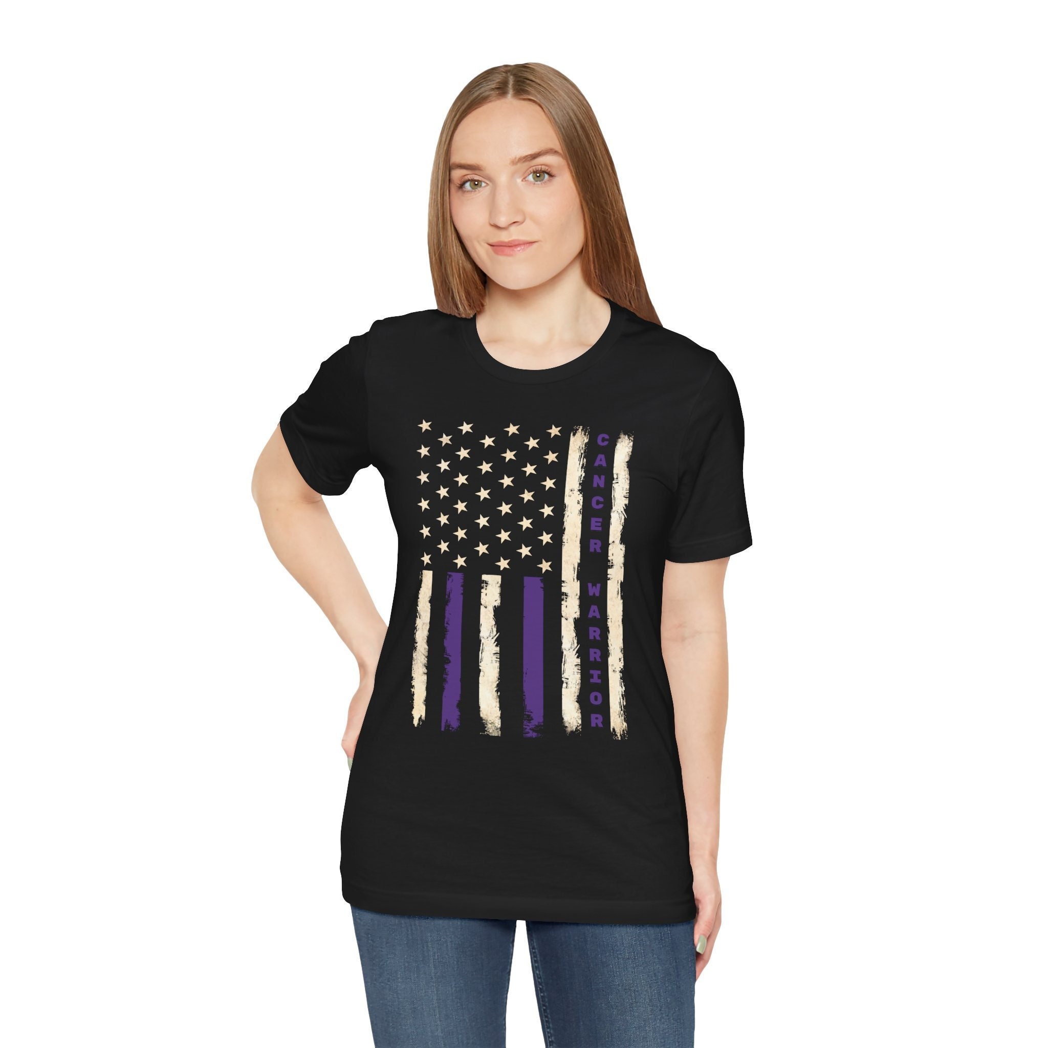 Gynecological Cancer Warrior T-Shirt Image on the Front, Cancer awareness, cancer fighter, cancer warrior, cancer encouragement