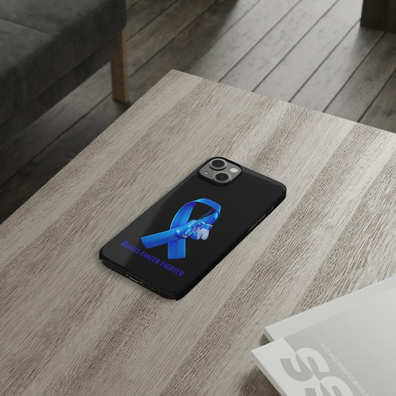 Badass Prostate Cancer Fighter iPhone 14 Phone Cases, cancer fighter, cancer warrior, cancer encouragement, cancer gift image 8