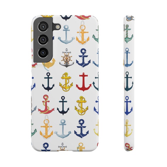 Anchors Phone Cases for Samsung Galaxy S20, S21, S22, Brightly Colored Anchors for your Sailing and Boating Enthusiast