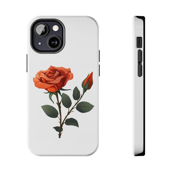 Orange Rose iPhone 13 Case