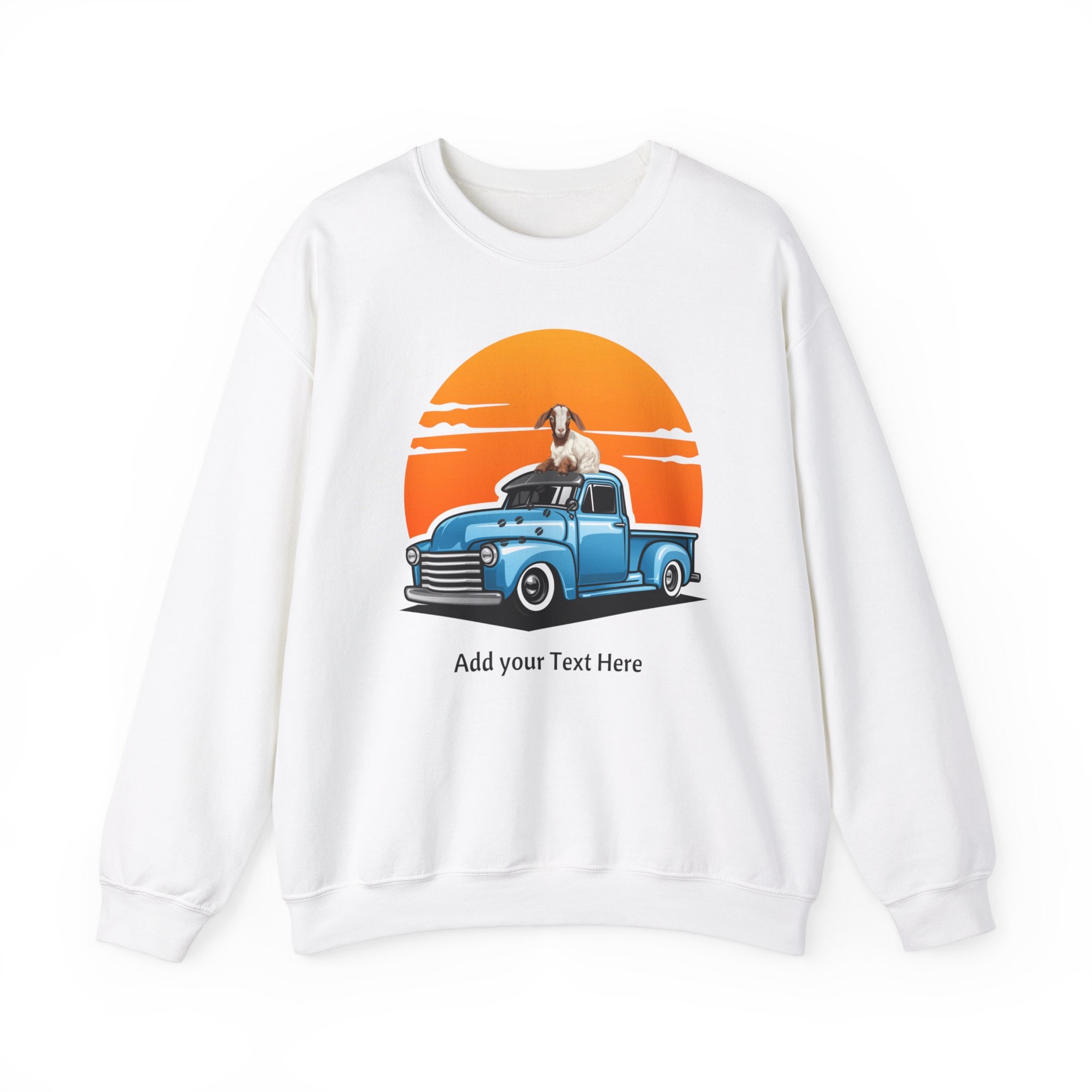Personalized Goat Life Unisex Sweatshirt, Create your own custom funny goat shirt, Dairy Goat Rancher, Boer Goat shirt, Goat sweatshirt