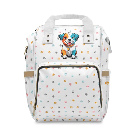 Cute Puppy Tote Backpack. Perfect backpack for everyday, for school or for your favorite dog lover!