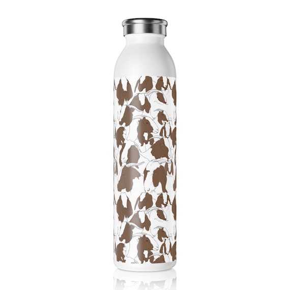 Boer Goats 20 oz Slim Water Bottle