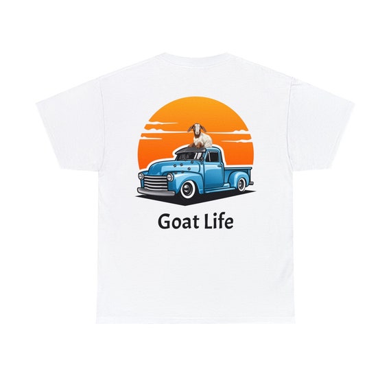 Goat Life Shirt, Great funny goat shirt, Dairy Goat Rancher, Boer Goat shirt, Boer Goat Lover, Goat shirt Unisex Cotton Tee