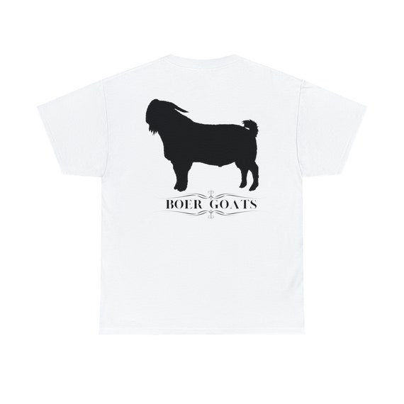 Boer Goat TShirt, Boer goat rancher, boer goats, Boer Goat shirt, Boer Goat Lover, Ranch Decor, Show Goat, Boer Meat Goat shirt