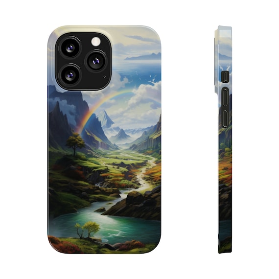 Rainbow Valley iPhone 13 Phone Cases