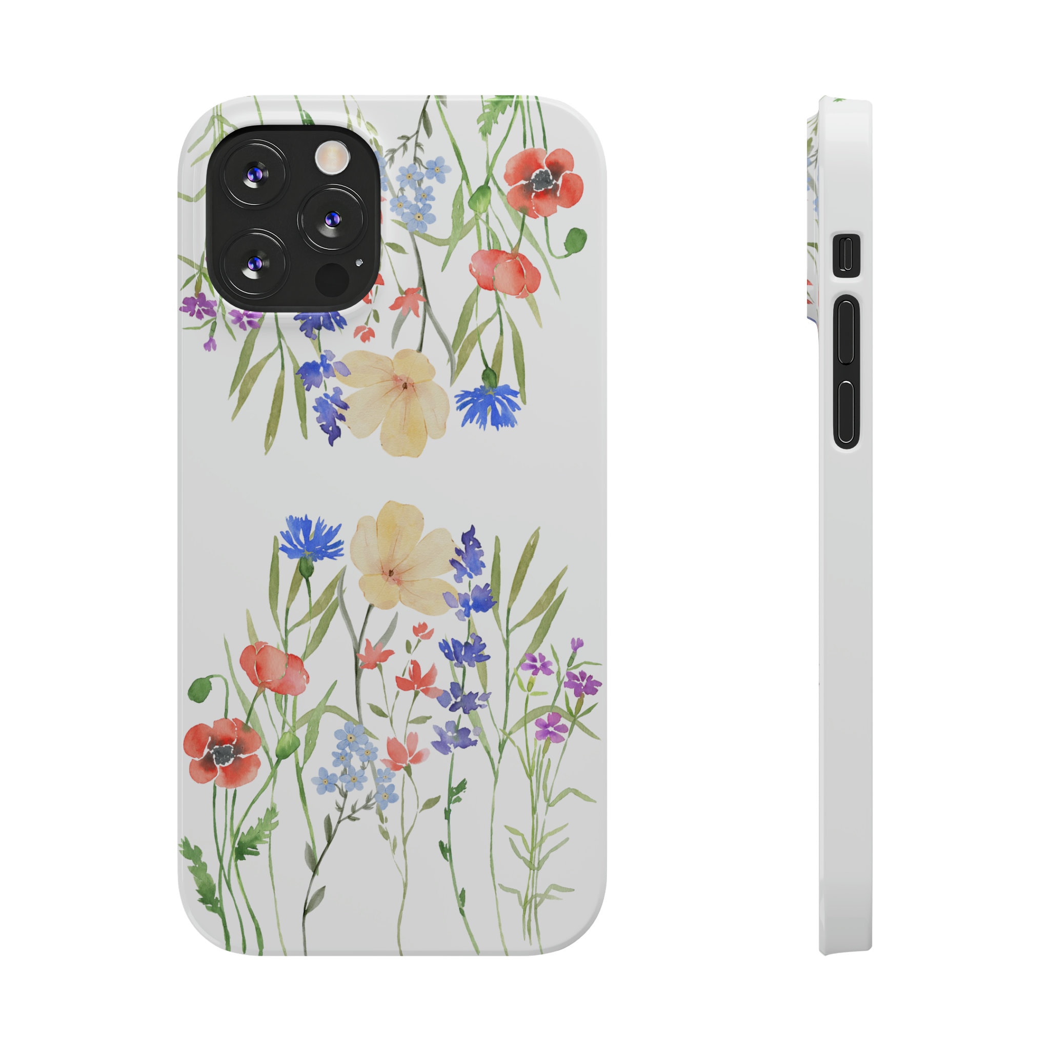 Boho Wildflowers iPhone 12 Cases. iPhone case wildflowers, wildflowers, iPhone 12, cottagecore, botanical iPhone case, gardener iPhone case