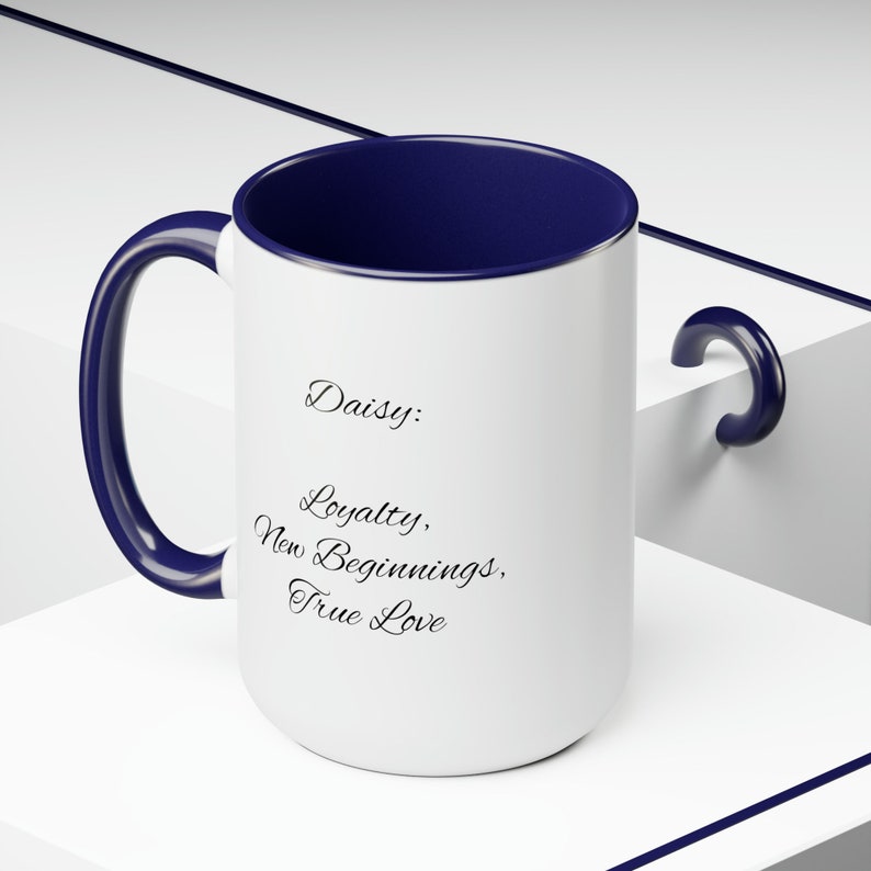 Daisy Coffee Mugs, 15oz image 4