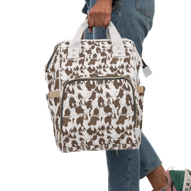 Boer Goat Tote Backpack. Perfect backpack for everyday, for Boer Goat shows and Boer Goat Moms image 7