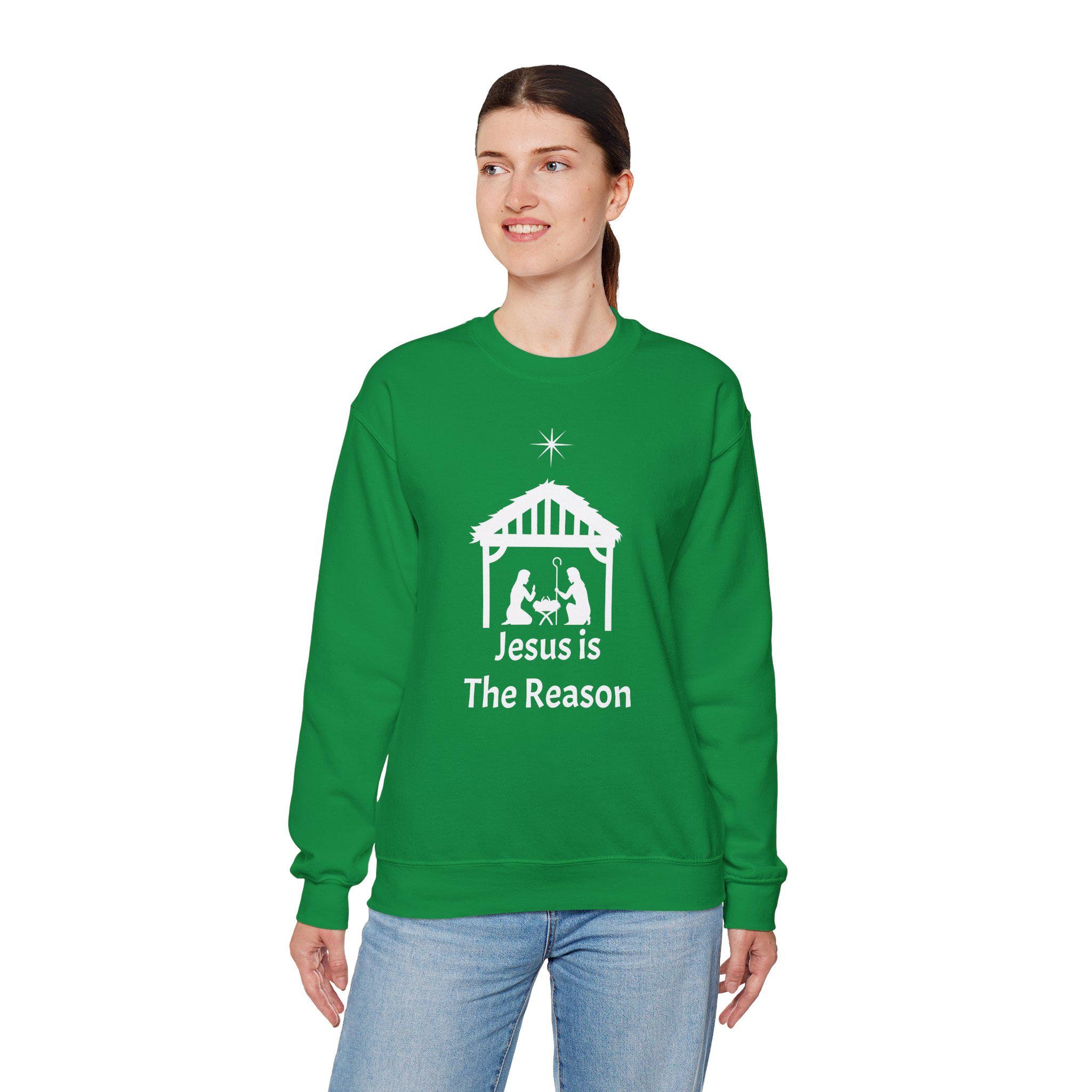 Jesus is The Reason Christmas Swearshirt, Have a Very Merry Christmas with this Jesus is The Reason Shirt