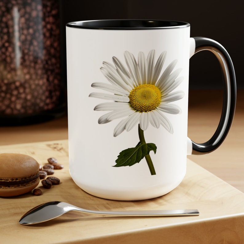 Daisy Coffee Mugs, 15oz image 7