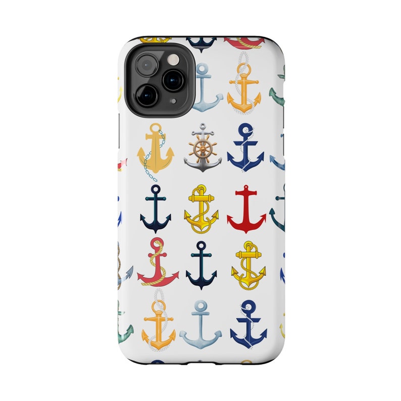 Anchors Tough Phone Cases, Brightly Colored Anchors for your Sailing and Boating Enthusiast image 9