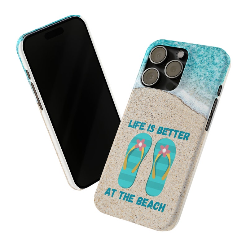 Life is Better at the Beach iPhone 15 Phone Cases image 8