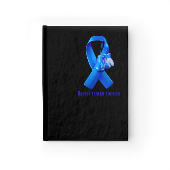 Badass Prostate Cancer Fighter Blank Journal, cancer fighter, cancer warrior, cancer encouragement, cancer gift
